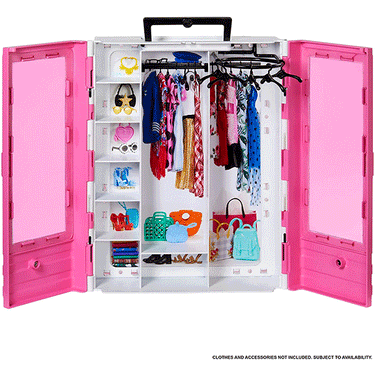 portable dream wardrobe with accessories